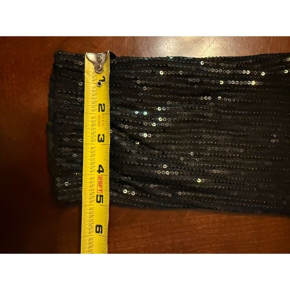 Styles By Callie Black Sequin Pants Medium - Picture 9 of 9